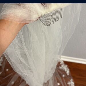 Wedding Veil White Long